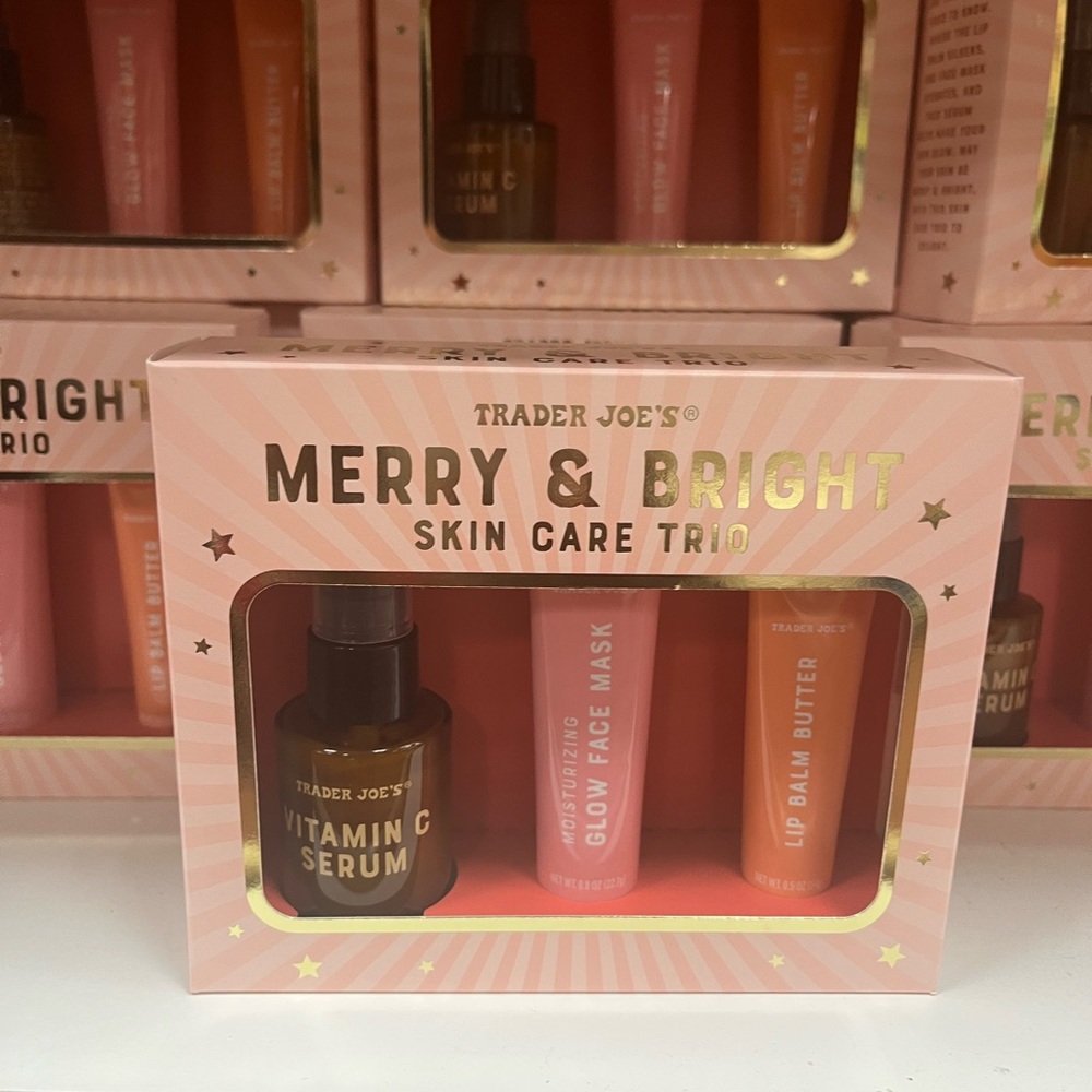 Trader Joe’s Merry and Bright Skincare Trio
